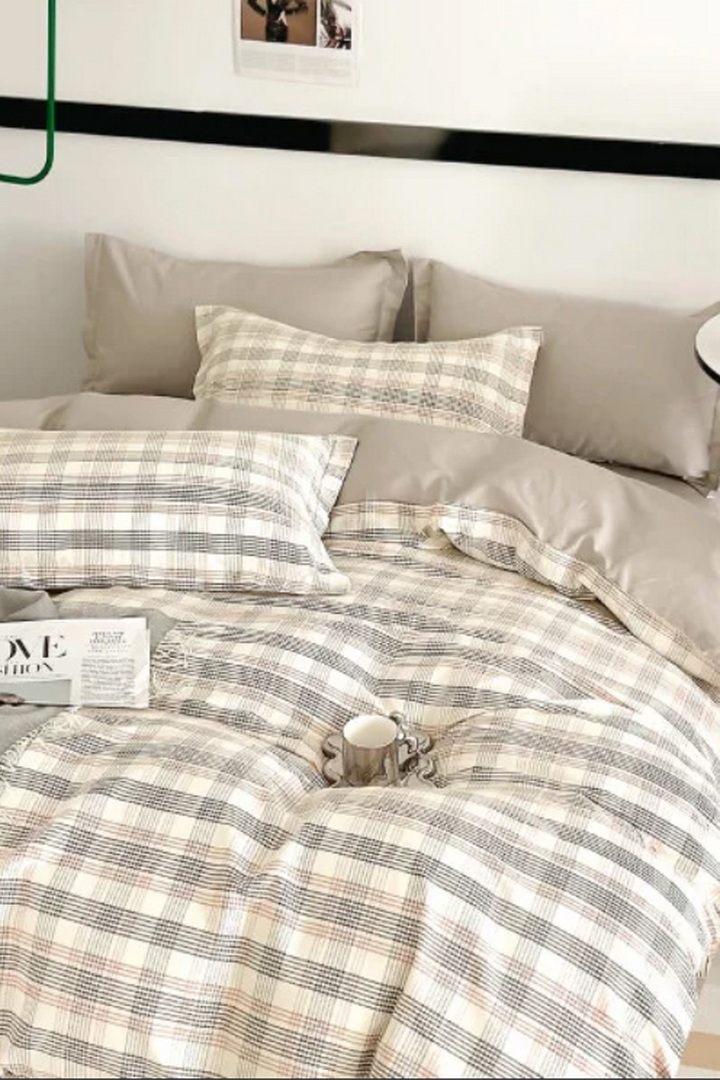 Євро комплект постільної білизни "Viluta"